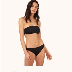 Lively Bandeau black xsmall